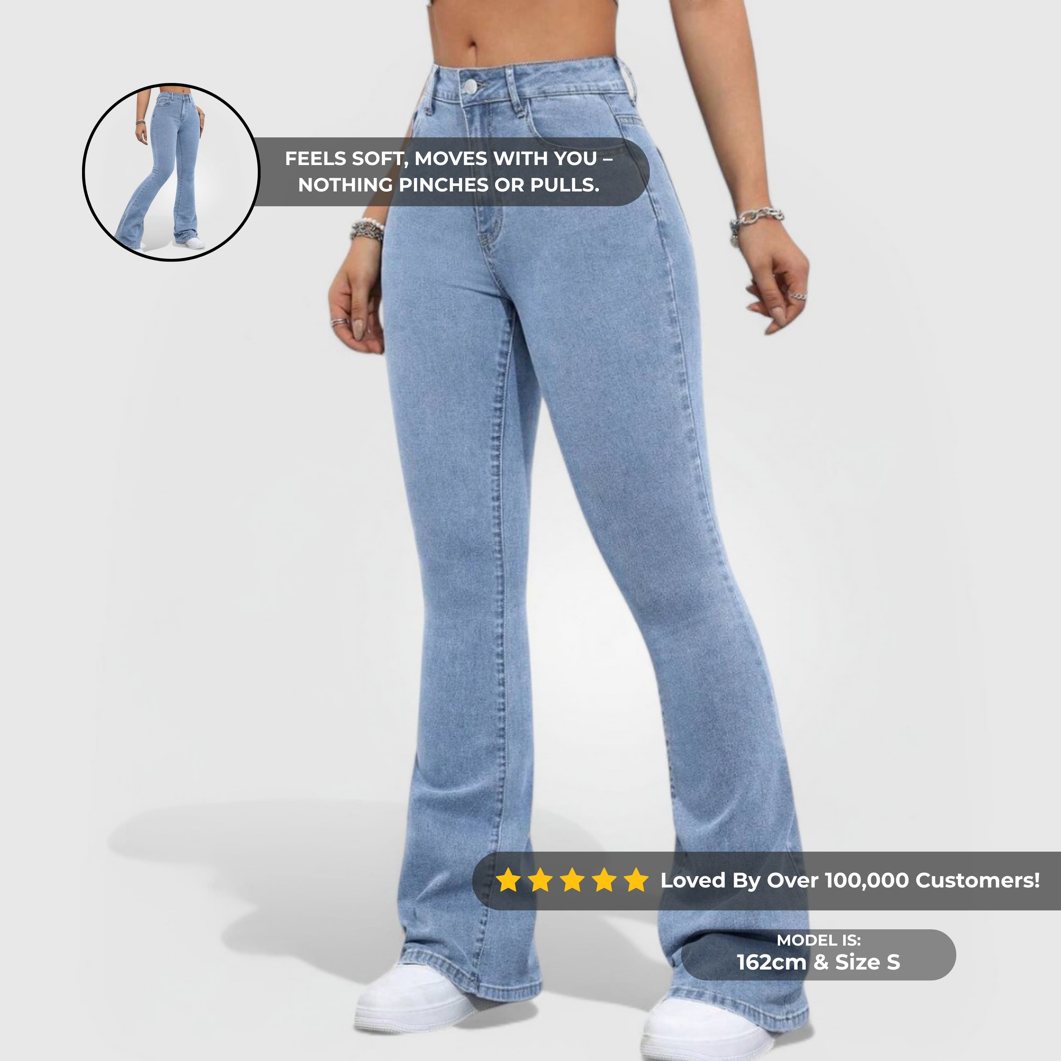 The Everyday Flare Jeans - Blue