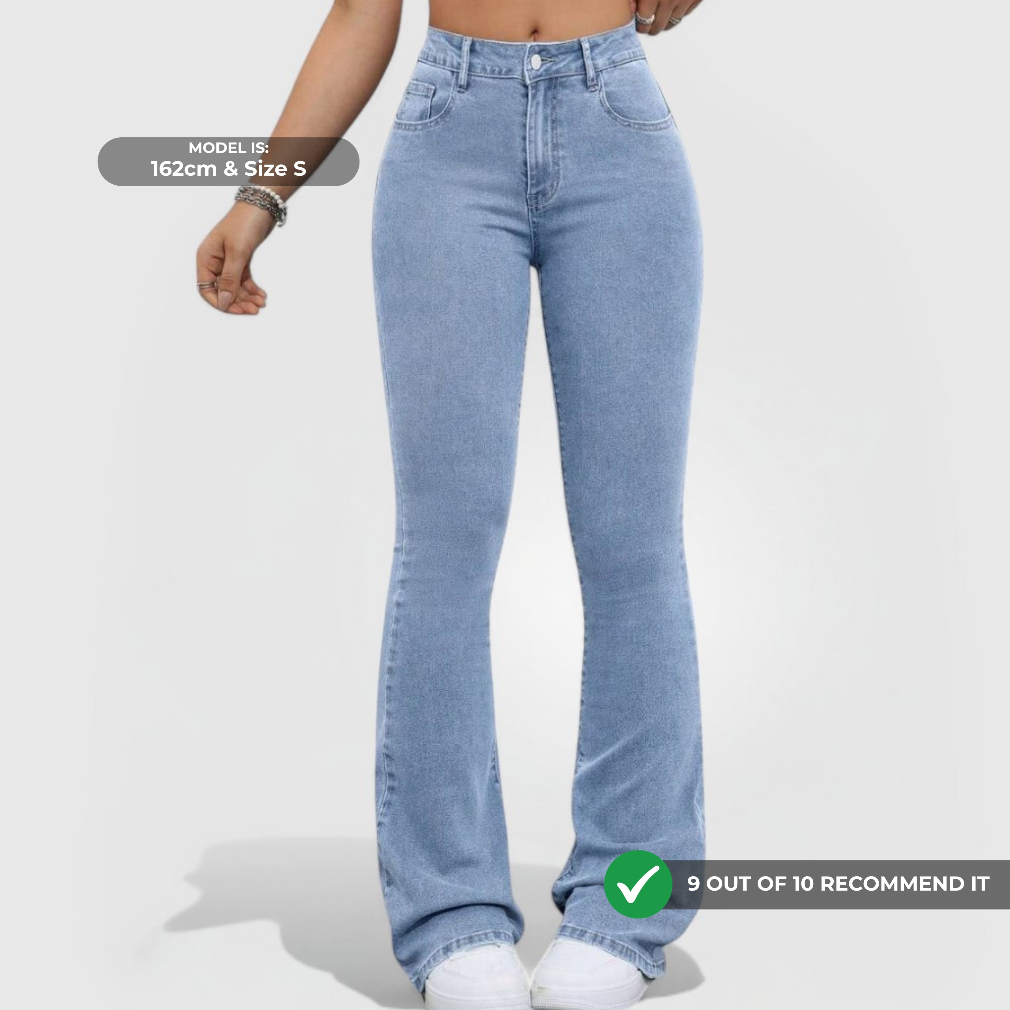 The Everyday Flare Jeans - Blue