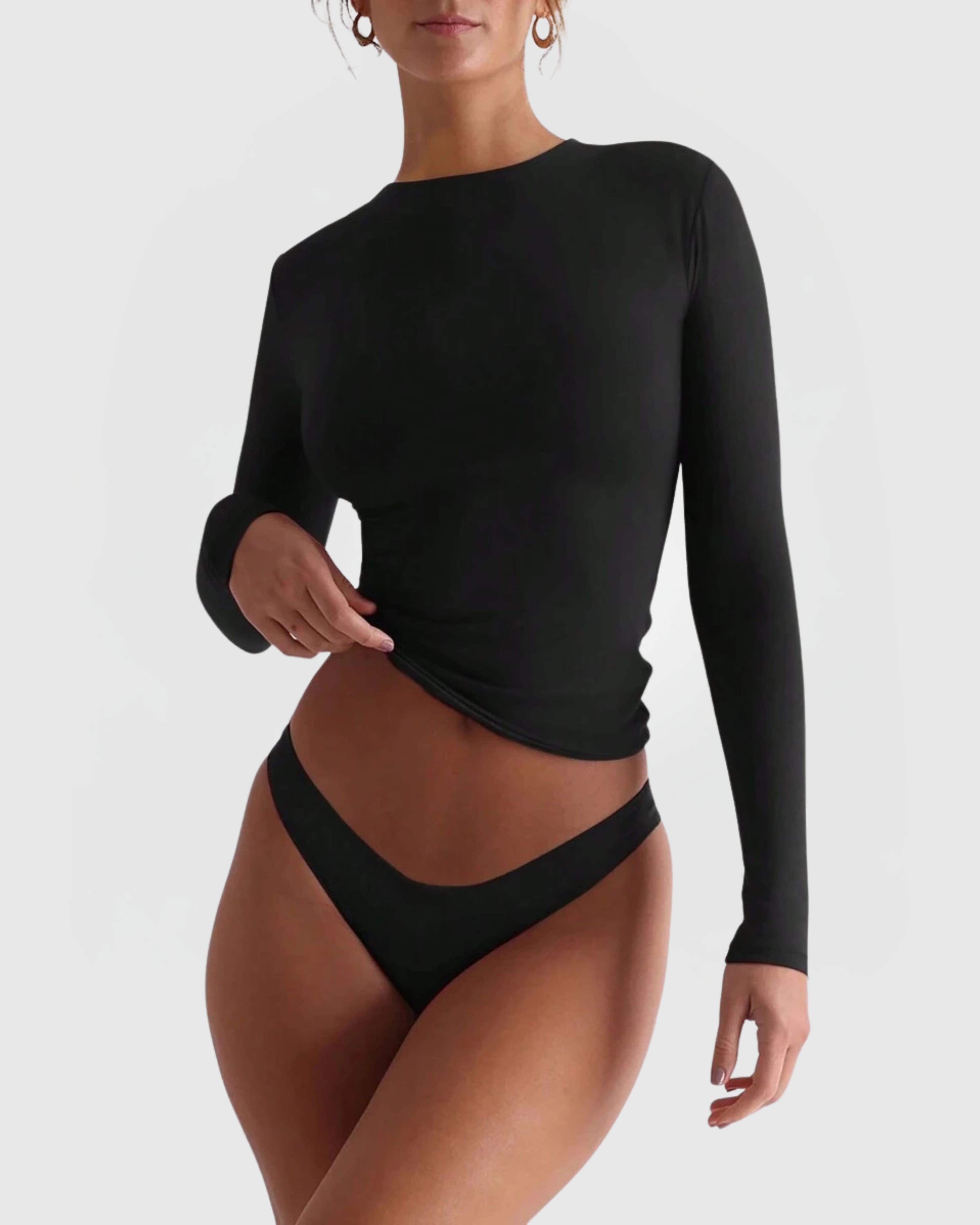 3x AIMEA BodySoft™ Long Sleeve - Black/Black/Black