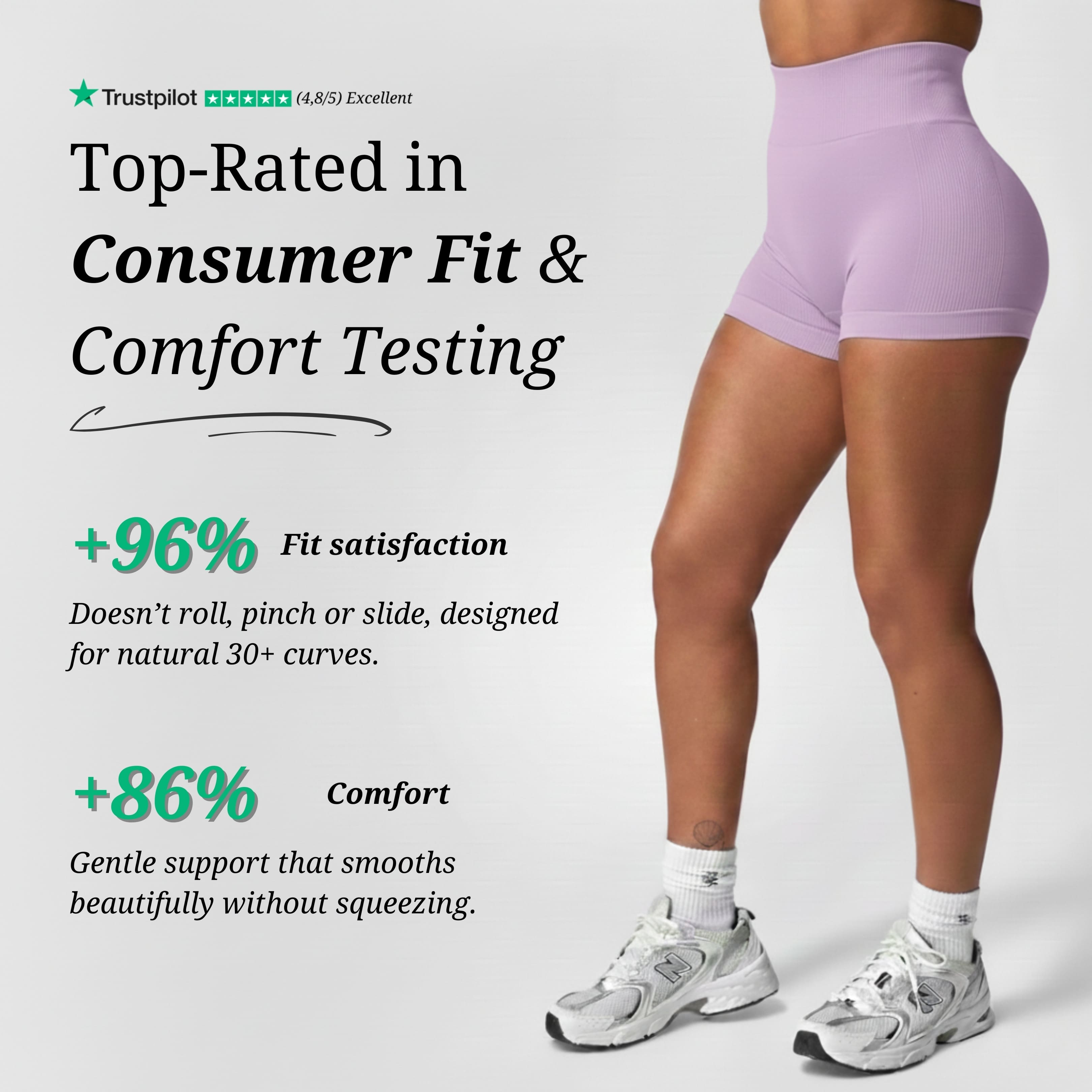 Seamless Shorts - Purple