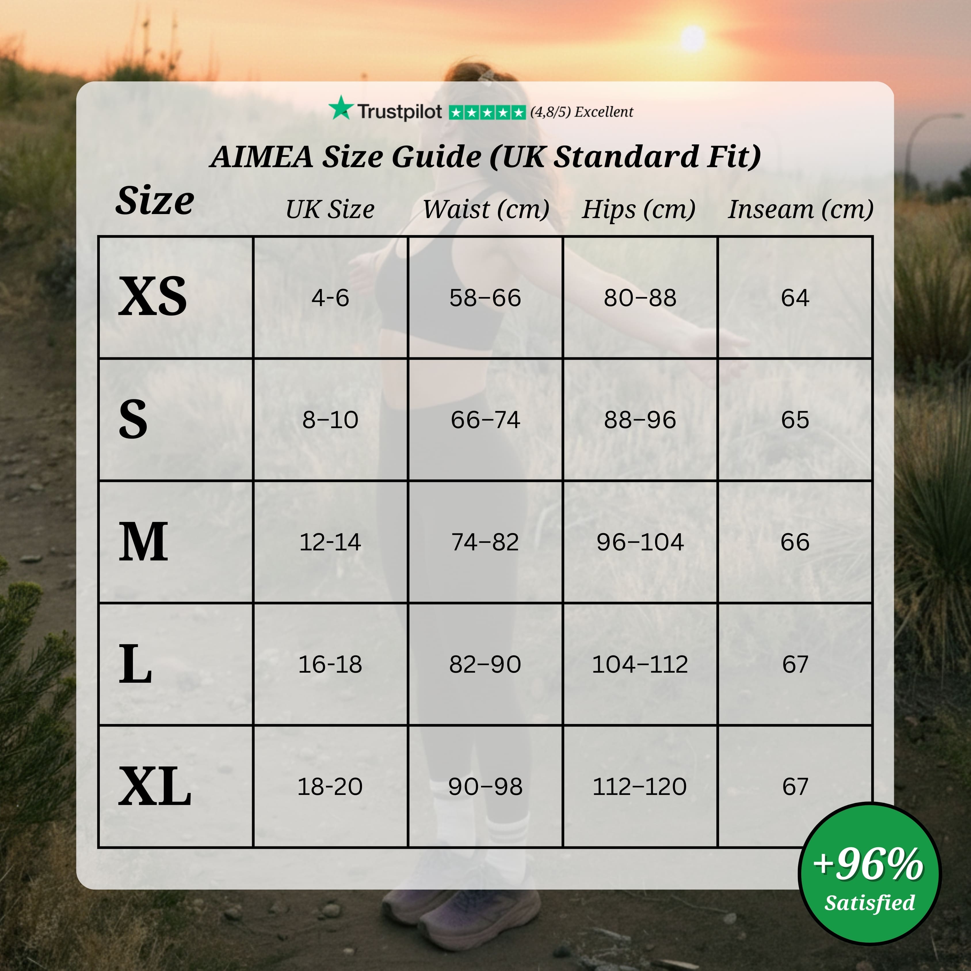 AIMEA Sculpt Leggings - Red