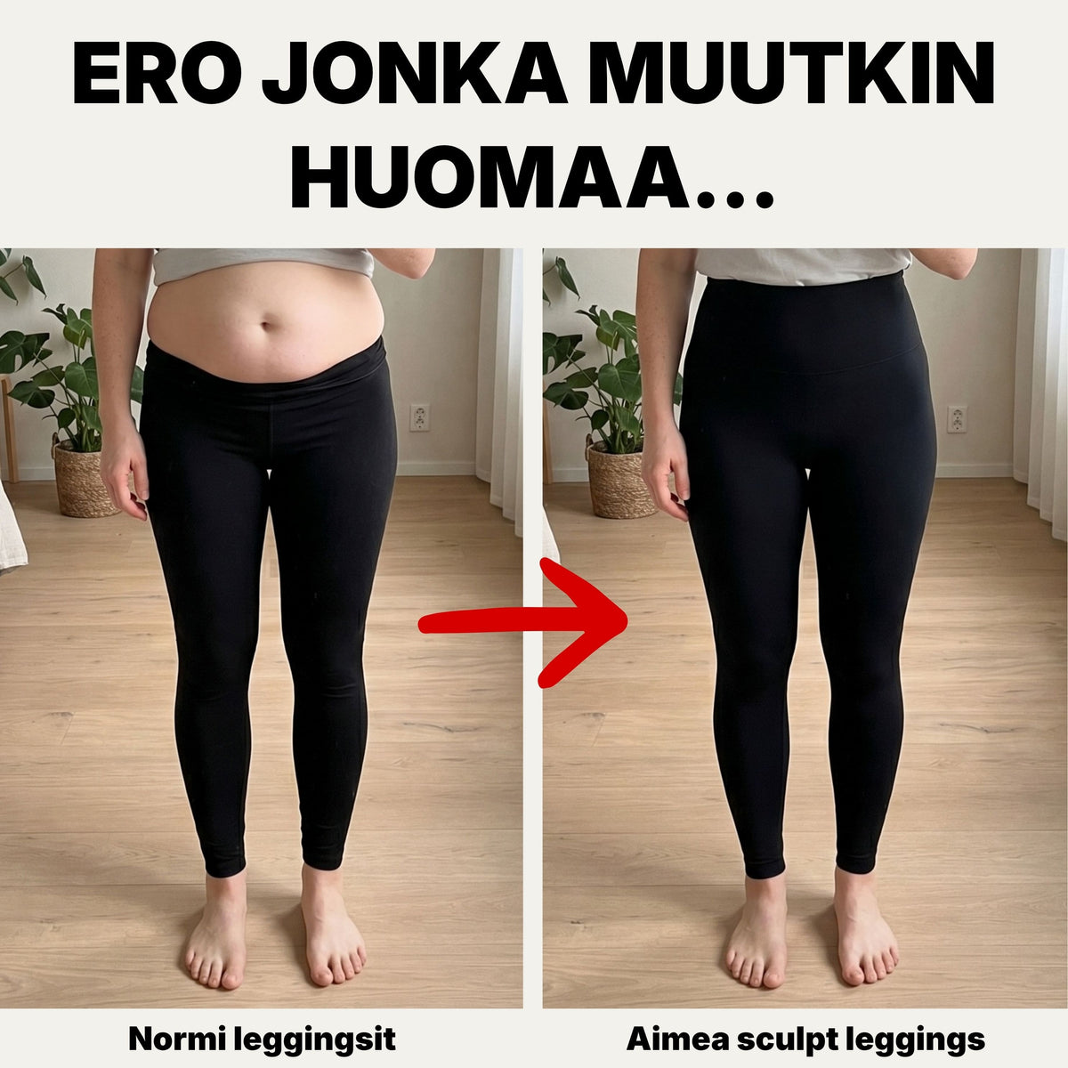 CoreHold™ Sculpt Leggings — hoikentava ilman dieettiä
