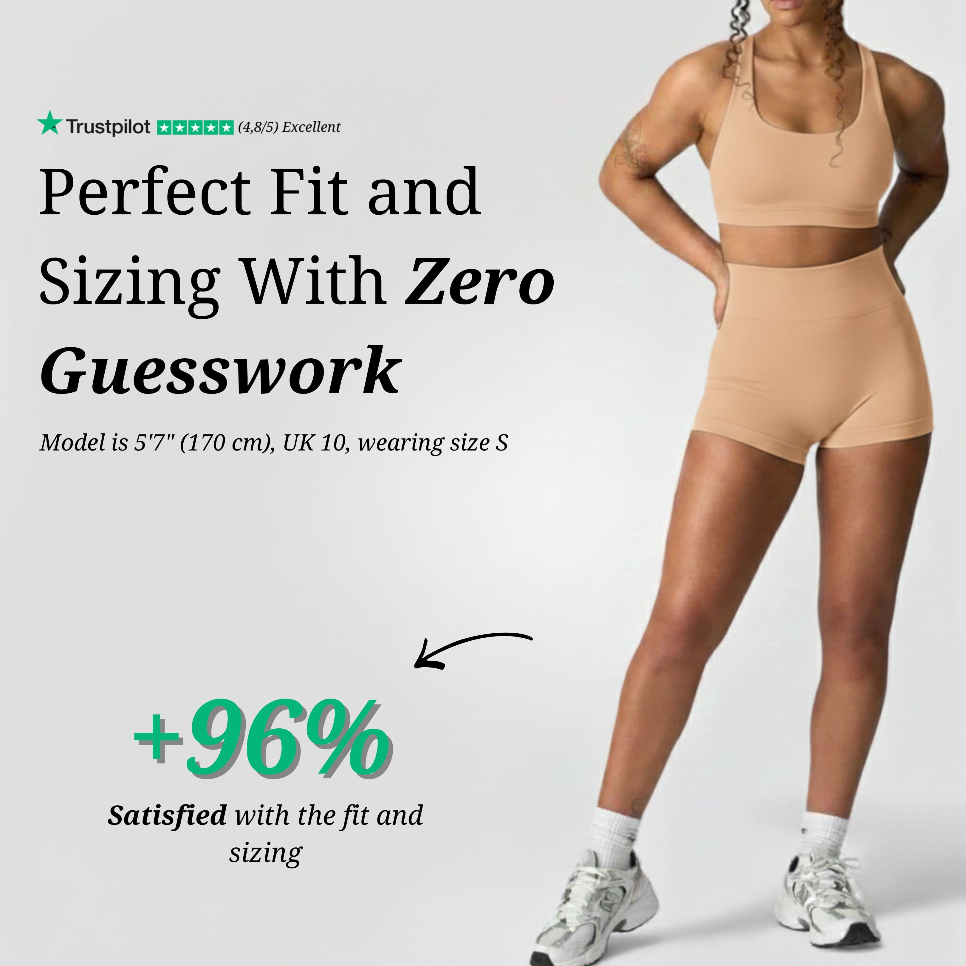 Seamless Shorts - Cream