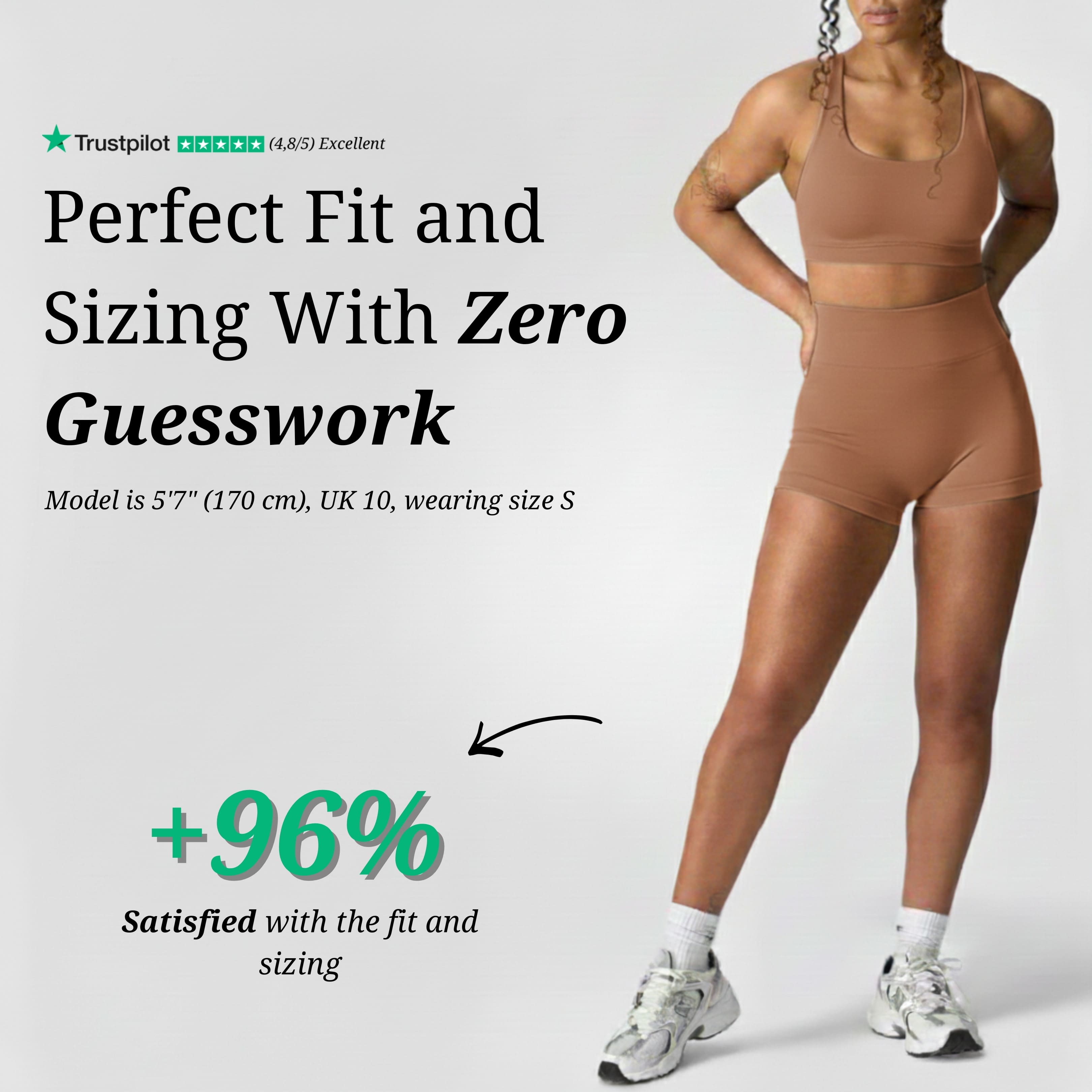 Seamless Shorts - Mocha