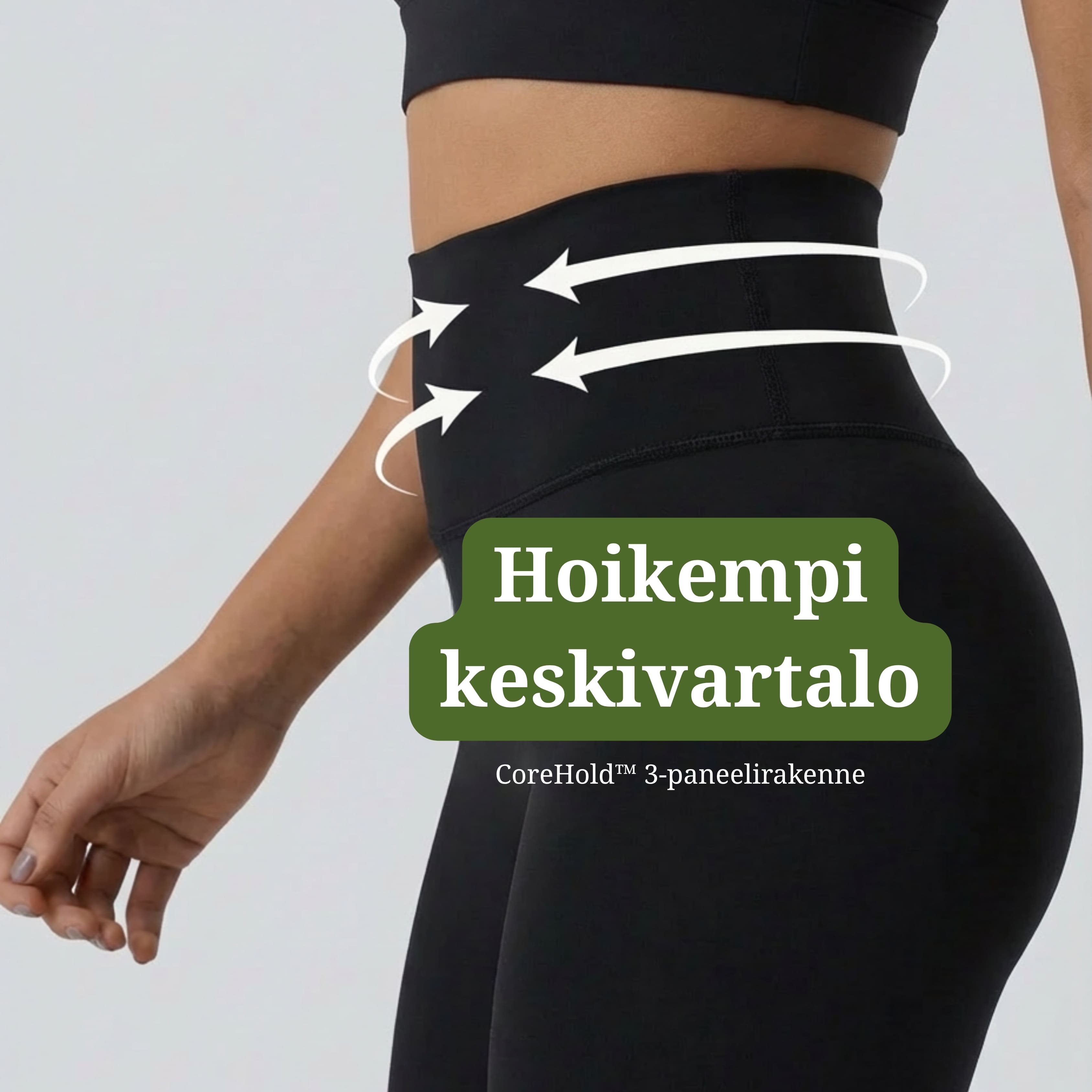 CoreHold™ Sculpt Leggings — hoikentava ilman dieettiä