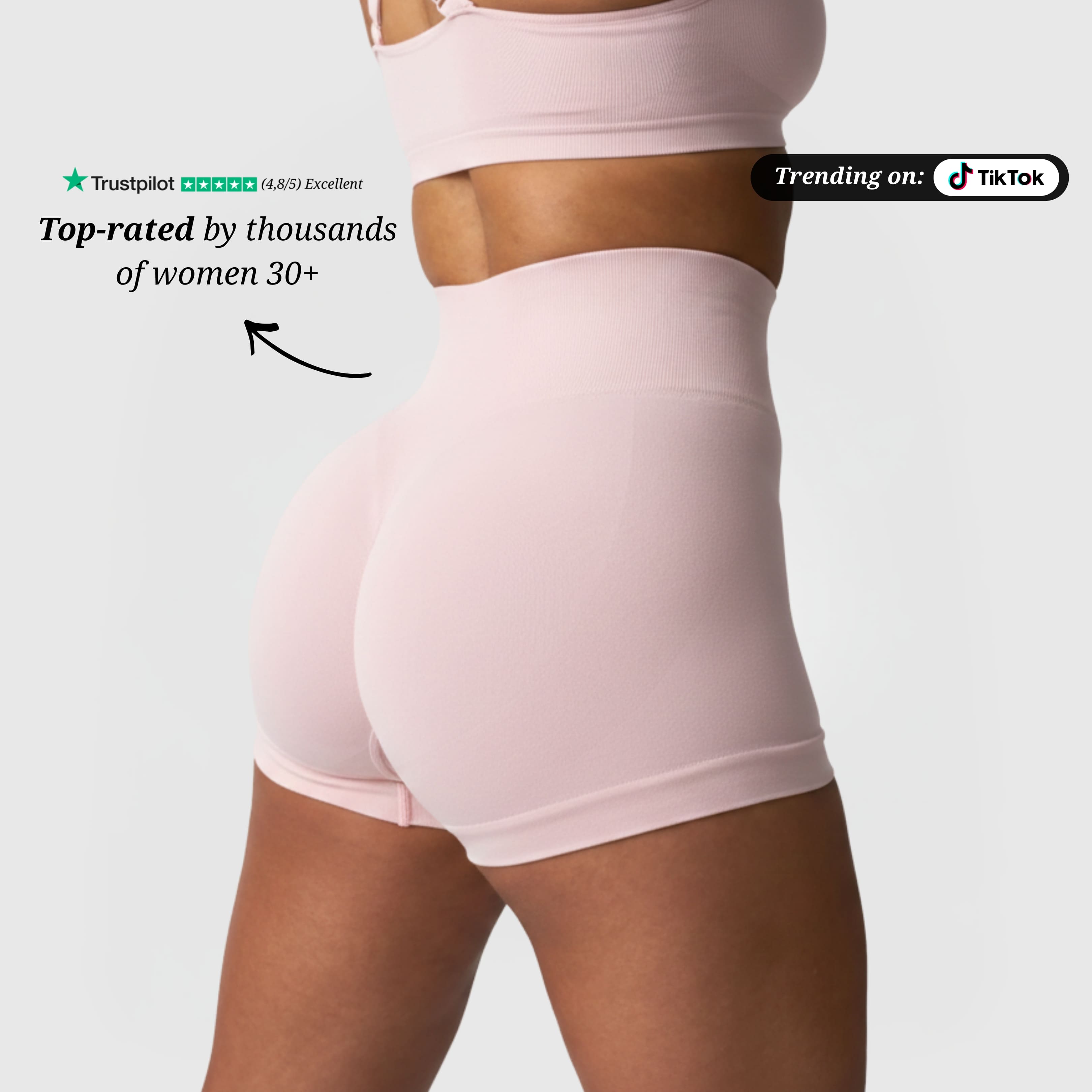 Seamless Shorts - Pink