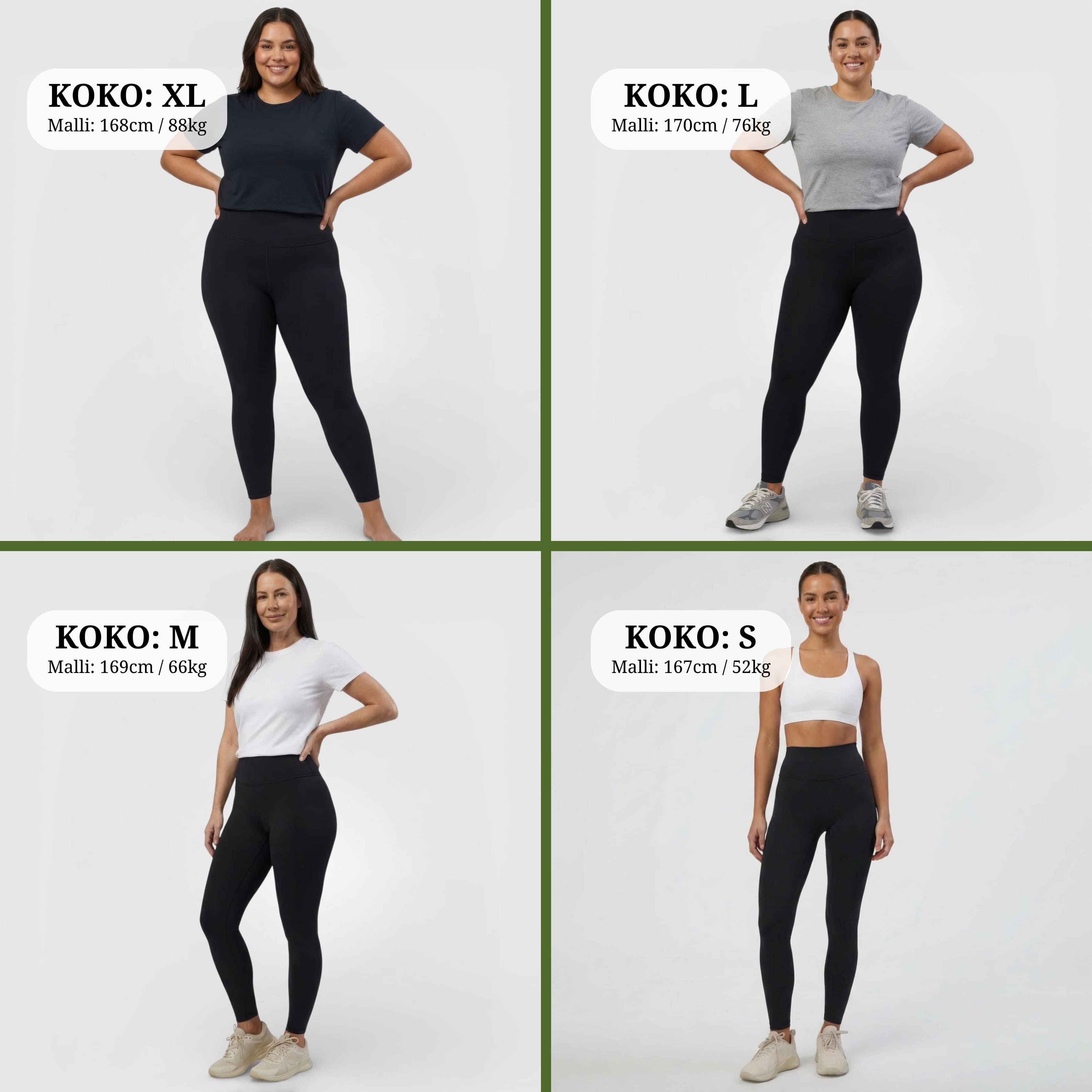CoreHold™ Sculpt Leggings — hoikentava ilman dieettiä
