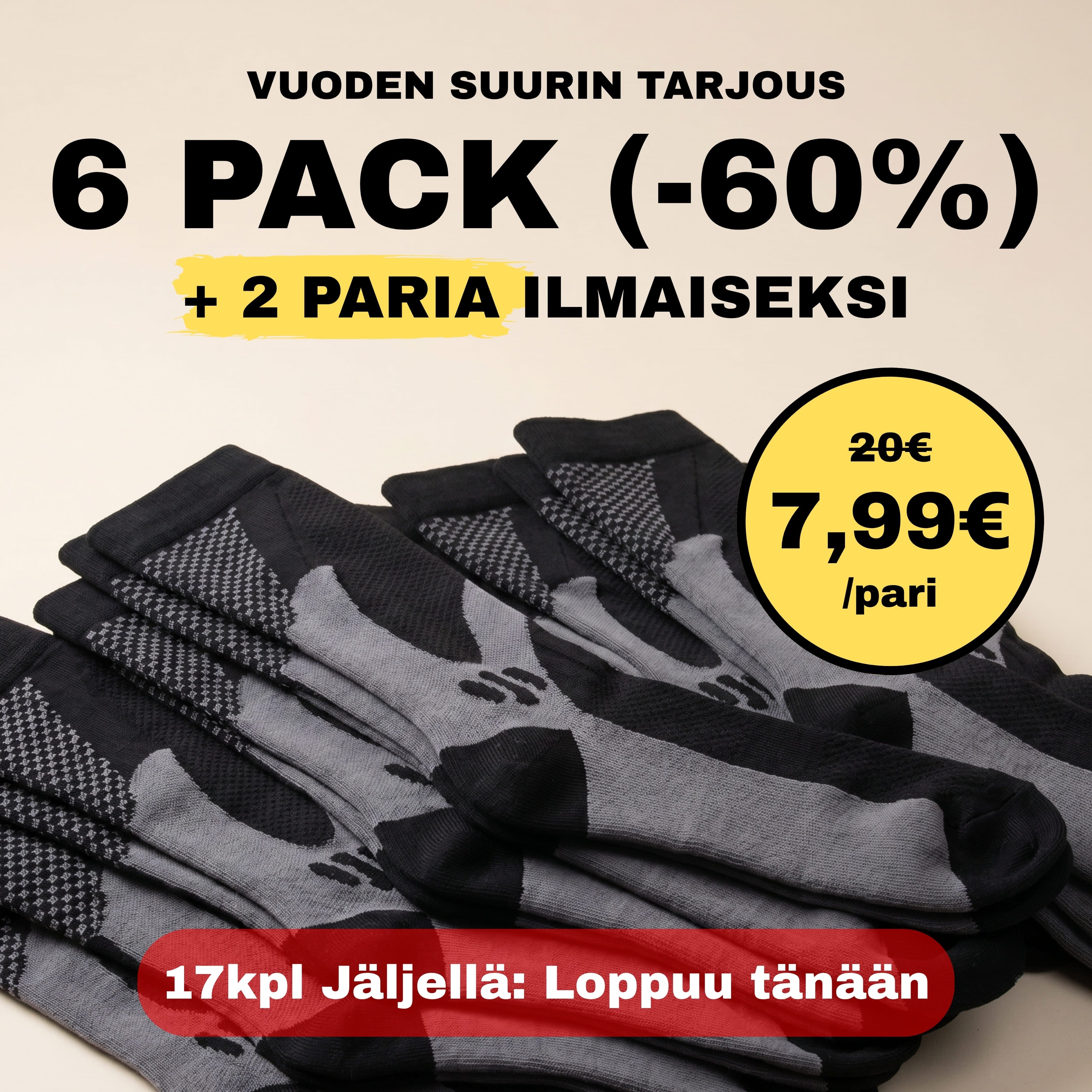 Alpakka Kompressiosukat - Eroon väsyneistä, raskaista ja jomottavista jaloista