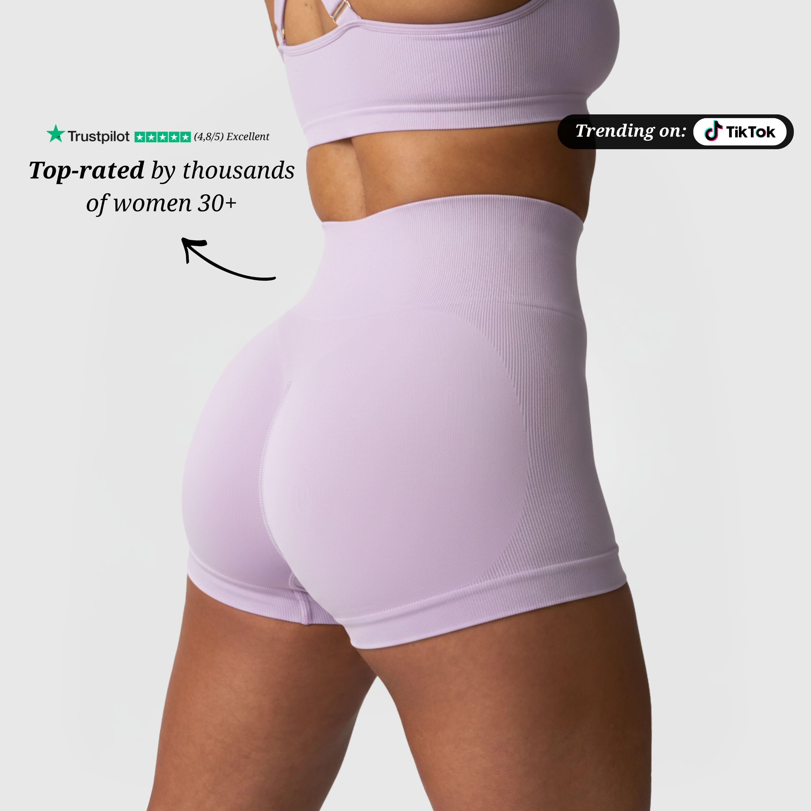 Seamless Shorts - Purple