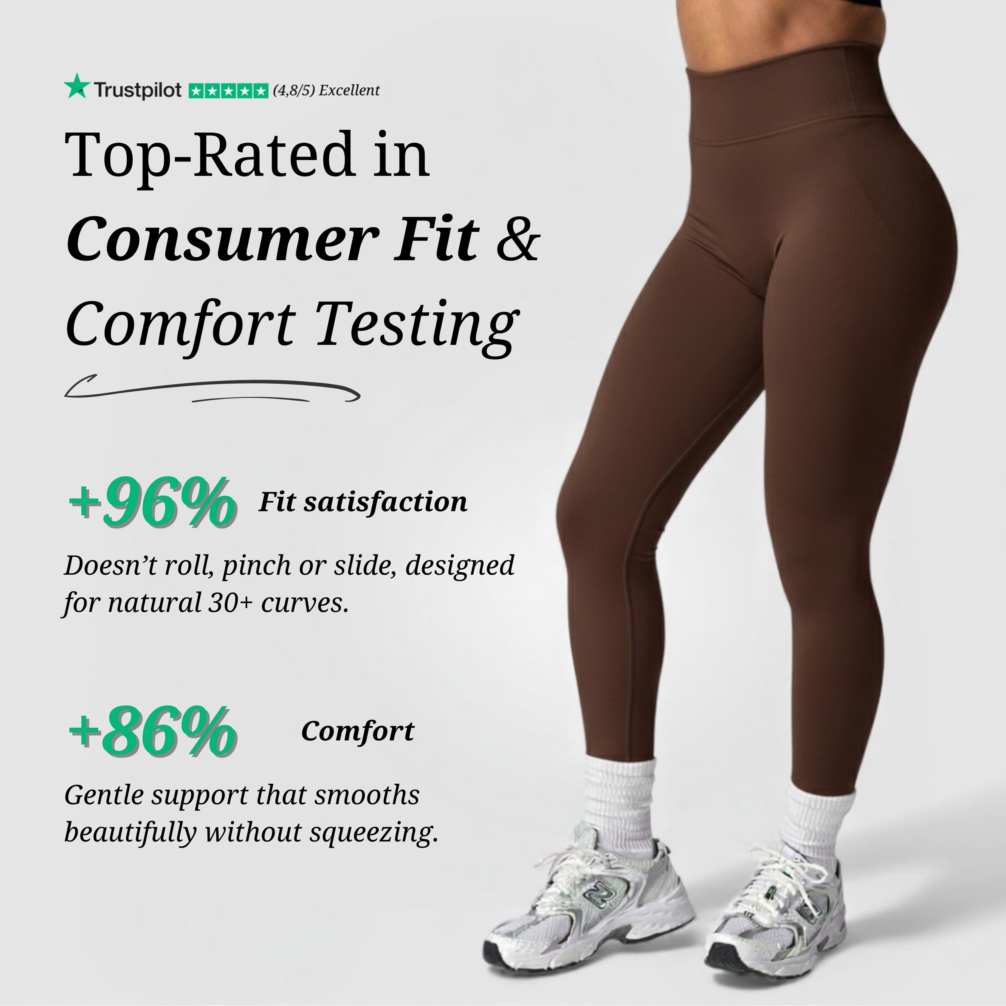 AIMEA Sculpt Leggings - Mocha