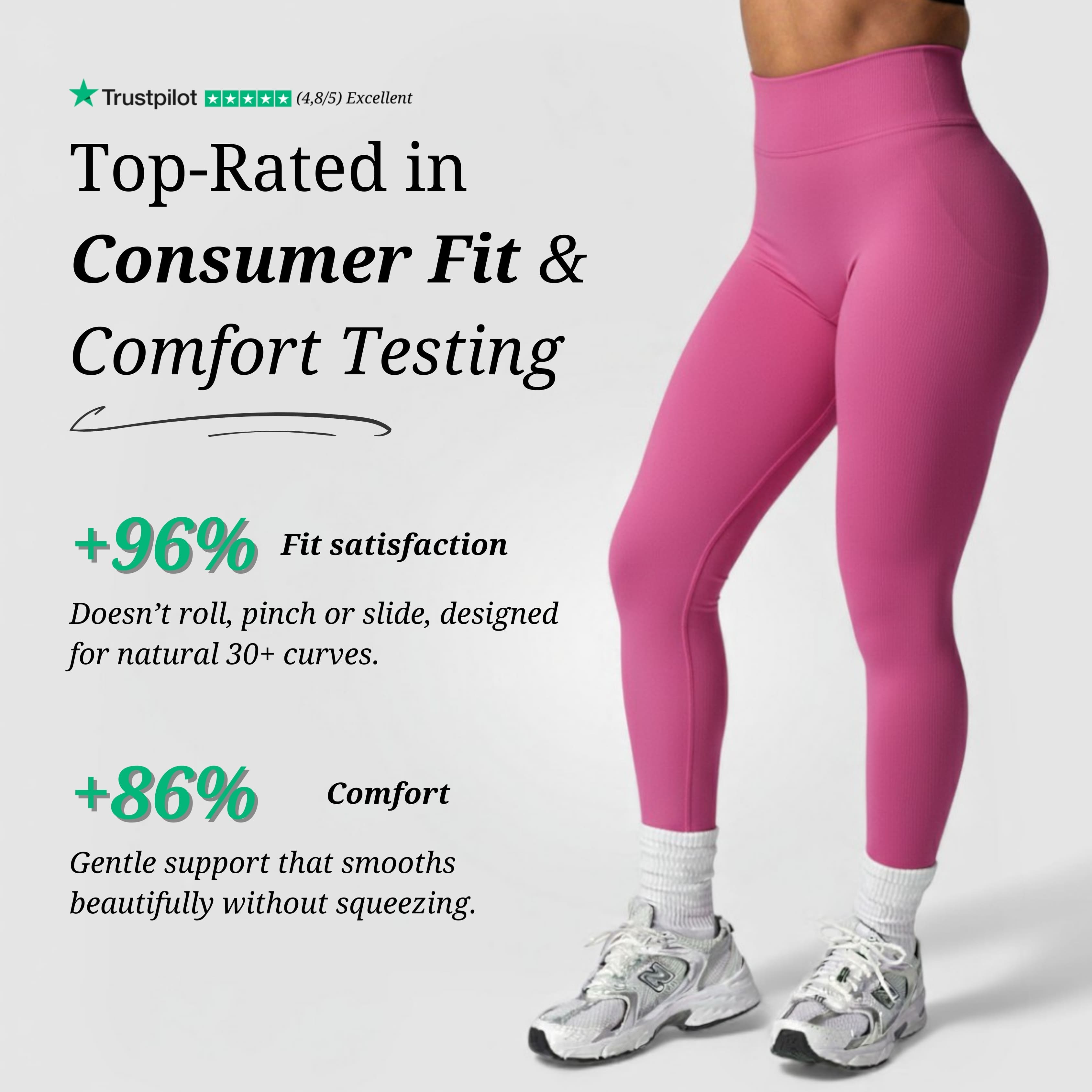 AIMEA Sculpt Leggings - Pink