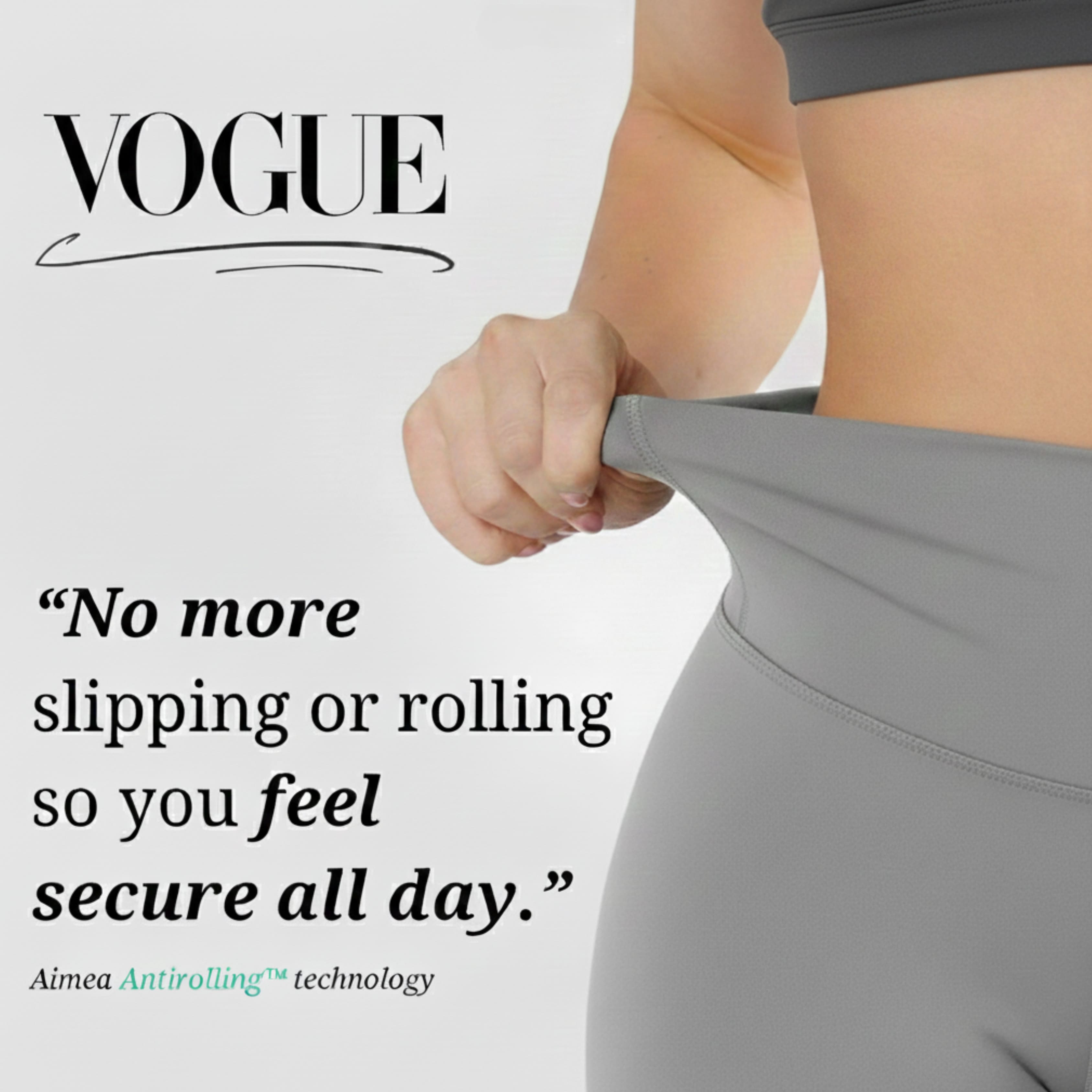 AIMEA Sculpt Leggings - Light Grey