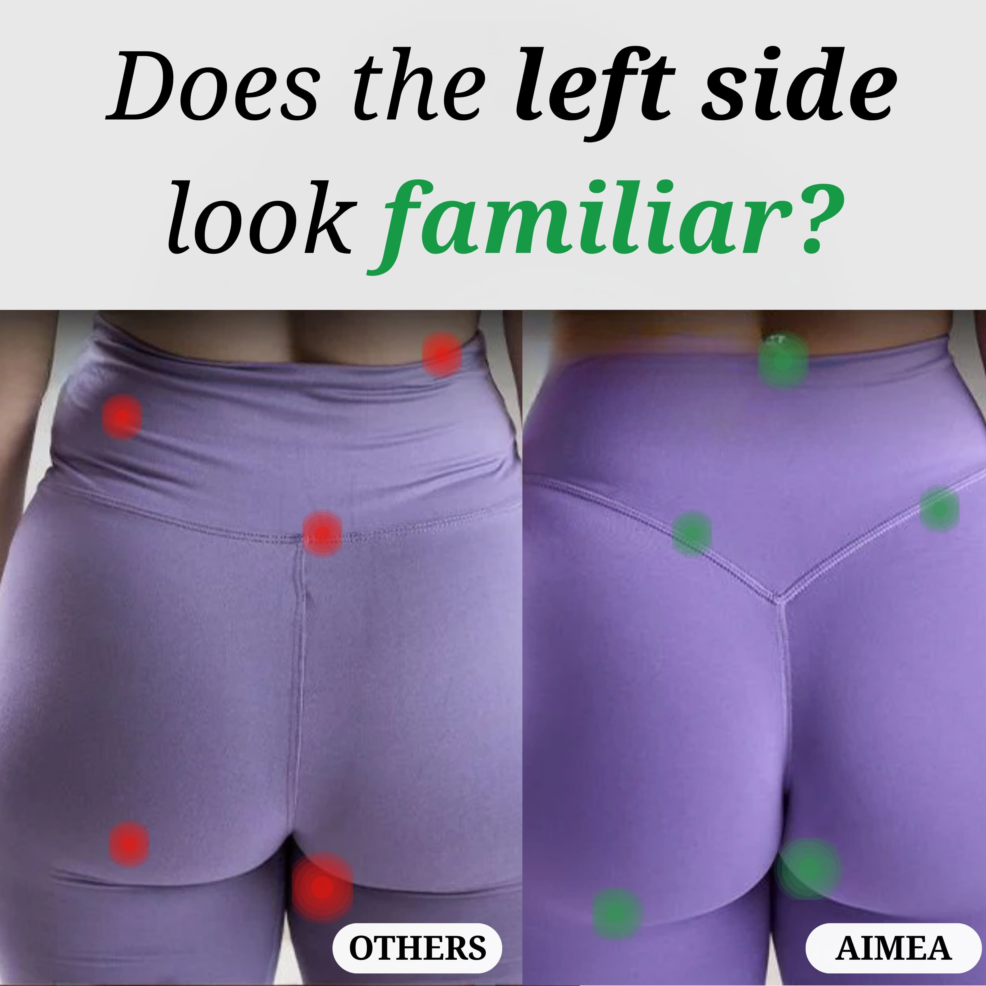 AIMEA Sculpt Leggings - Red