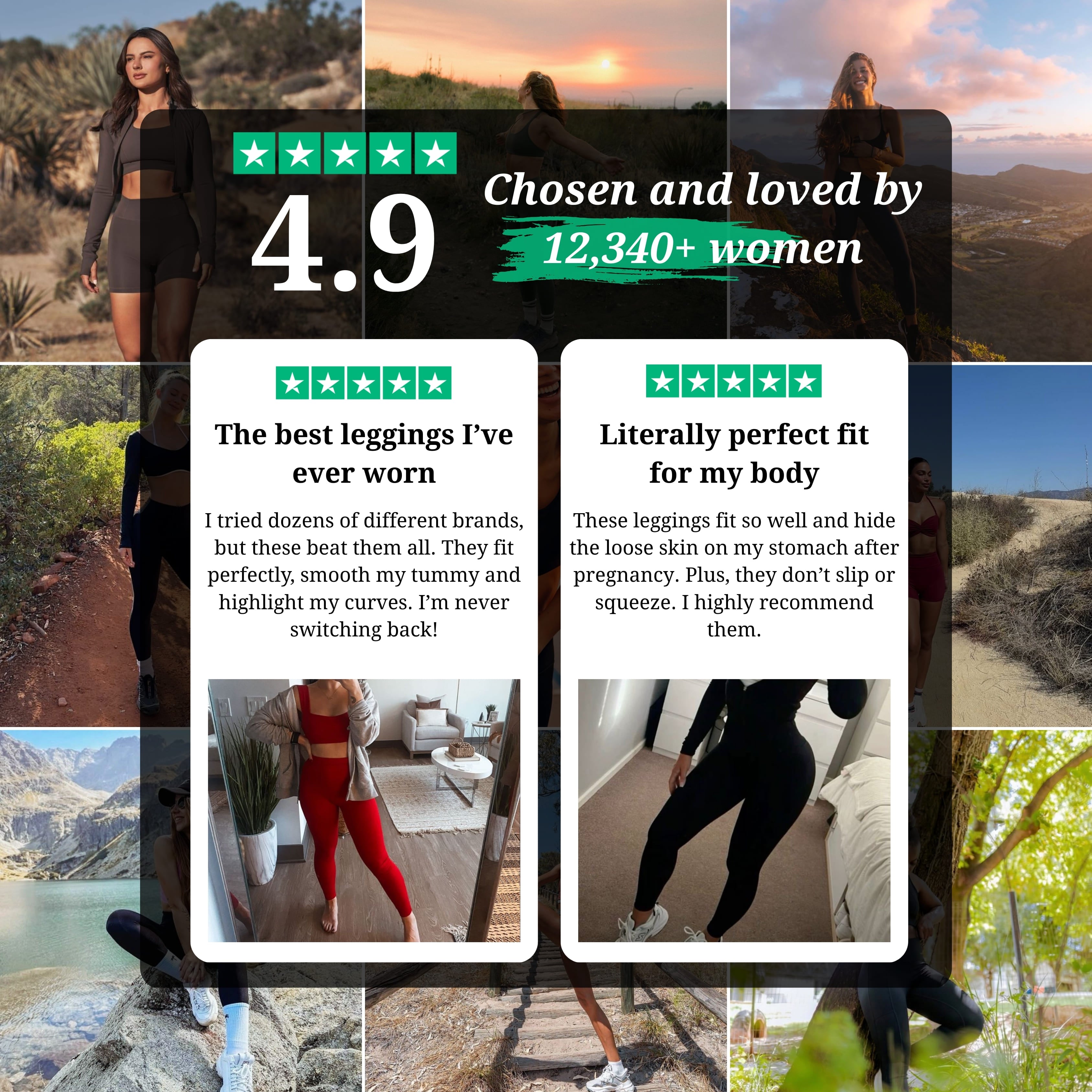 AIMEA Sculpt Leggings - Red