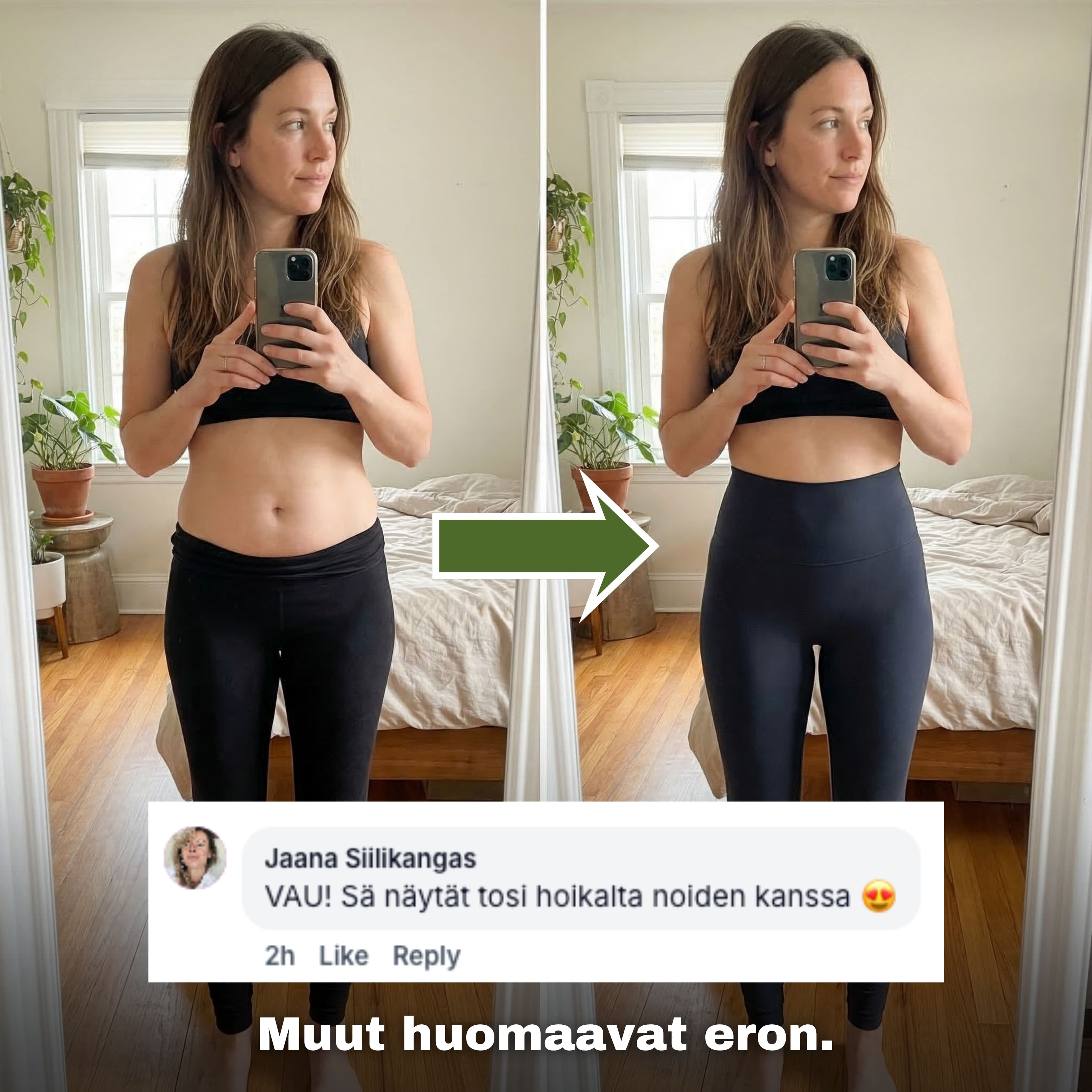 CoreHold™ Sculpt Leggings — hoikentava ilman dieettiä