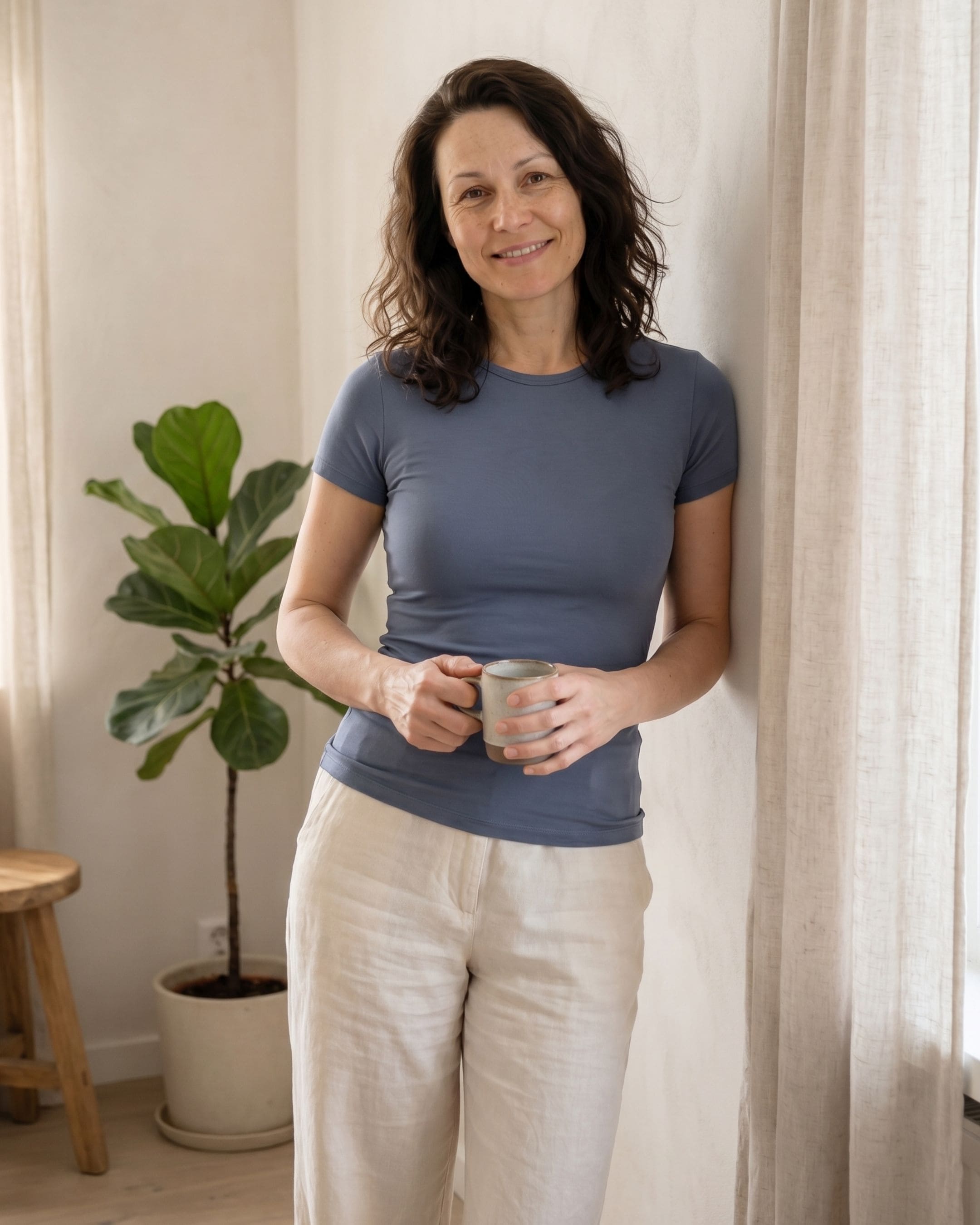 Nord Short Sleeve Top - Sininen