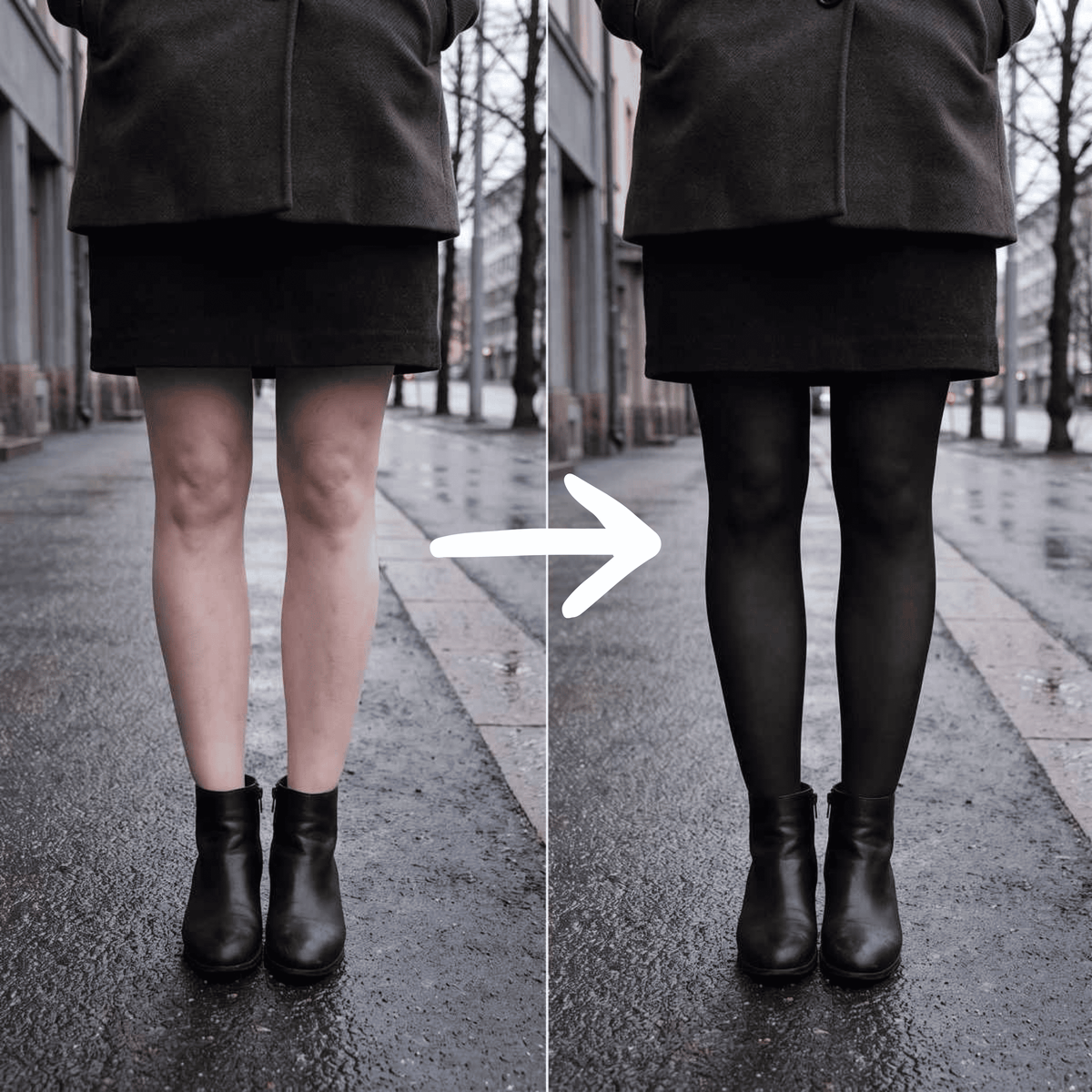 Lumi Thermal Tights - Fleecevuoratut sukkahousut