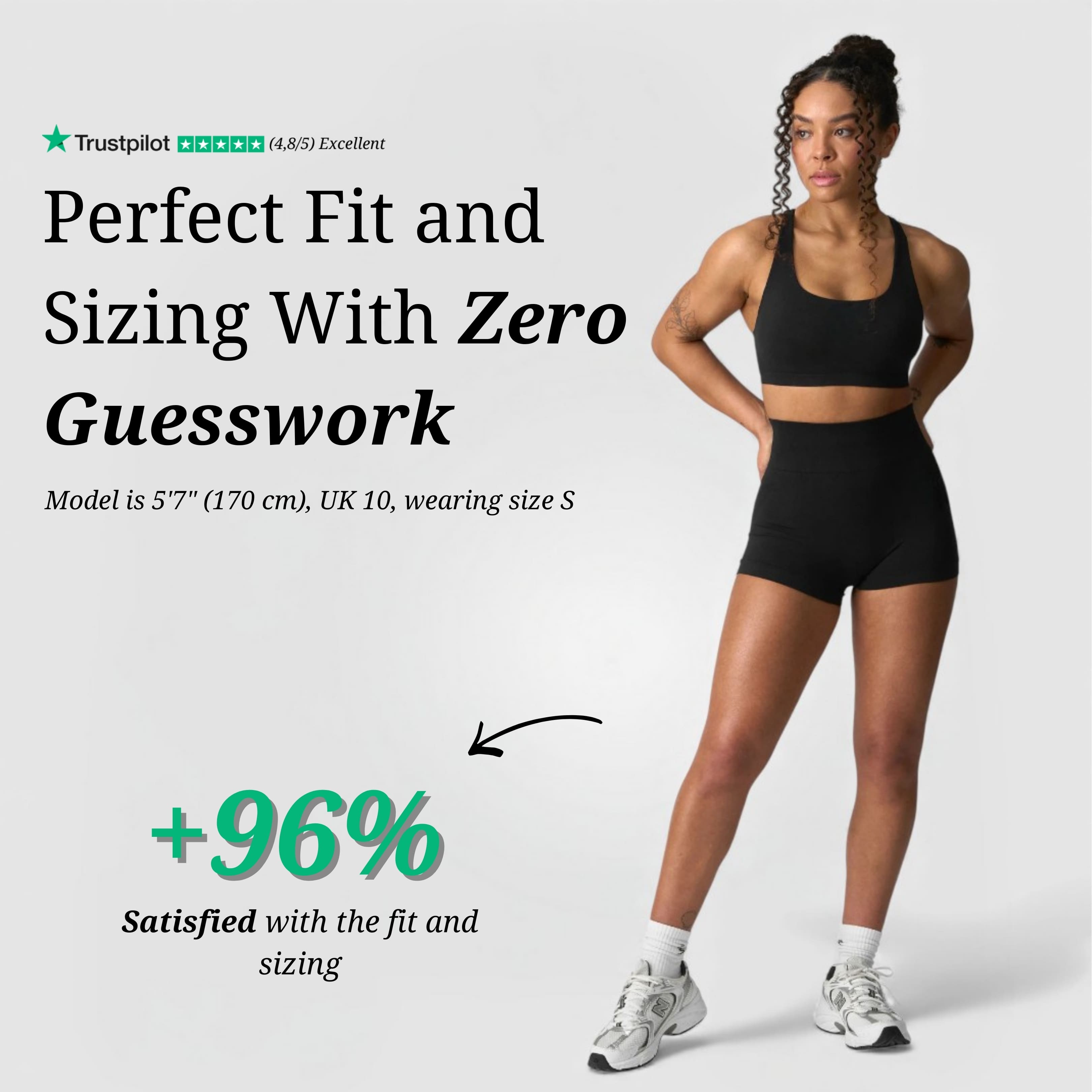 Seamless Shorts - Black