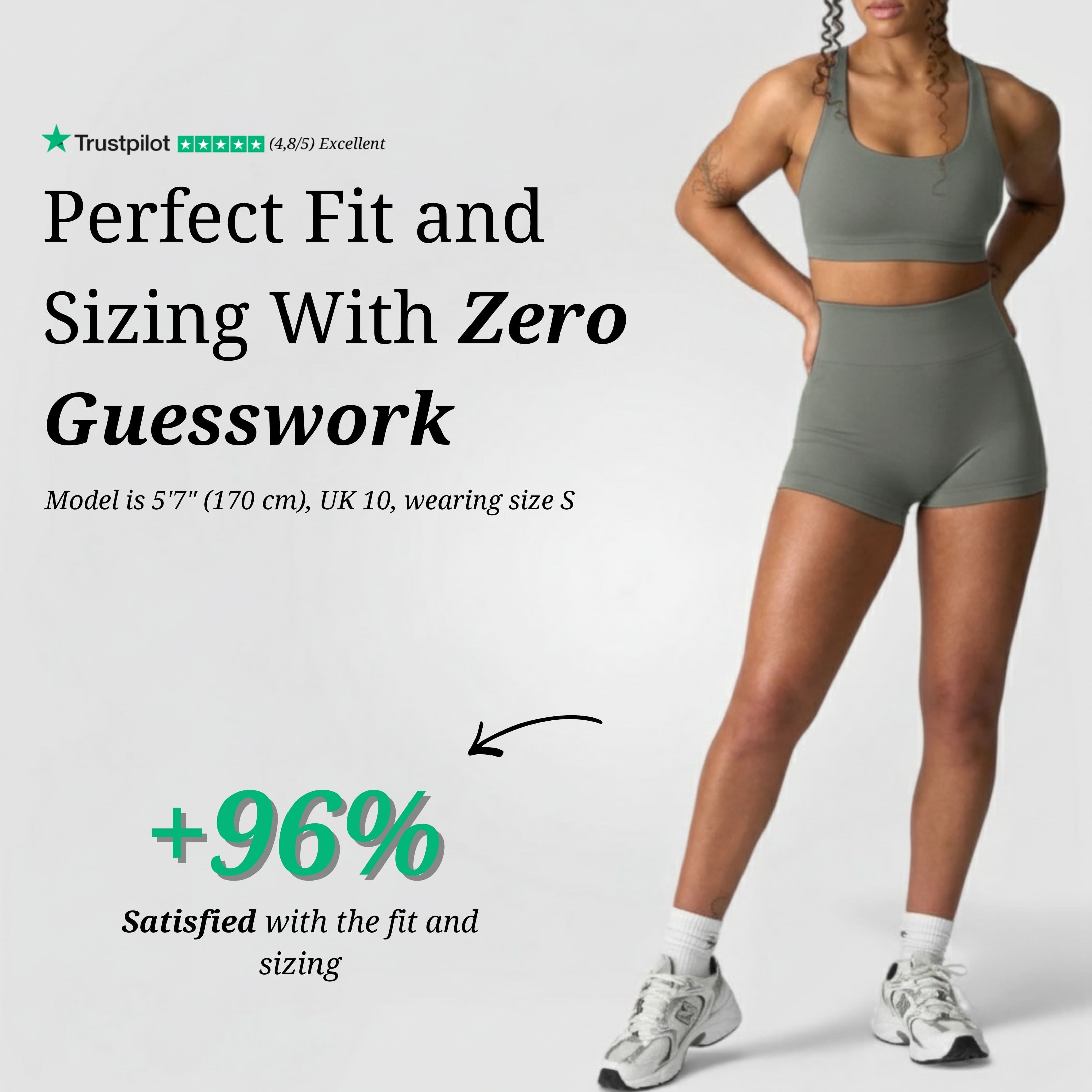 Seamless Shorts - Stone