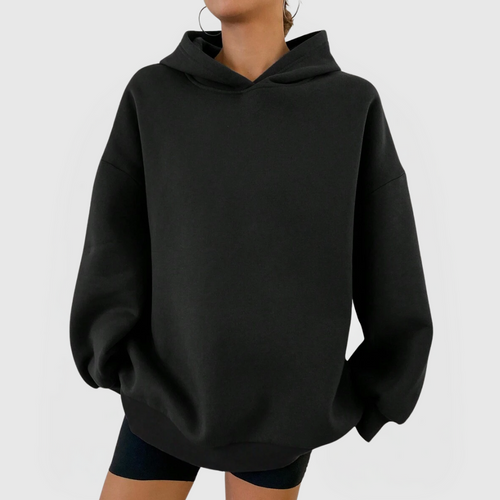 Oversized™ Essential Huppari – Musta