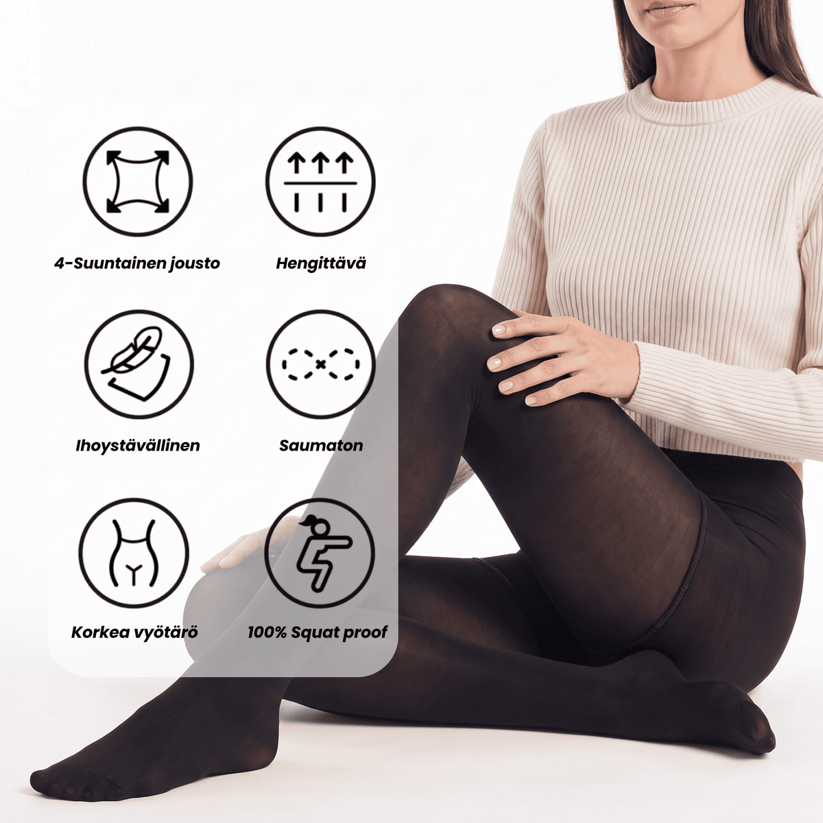 Lumi Thermal Tights - Fleecevuoratut sukkahousut