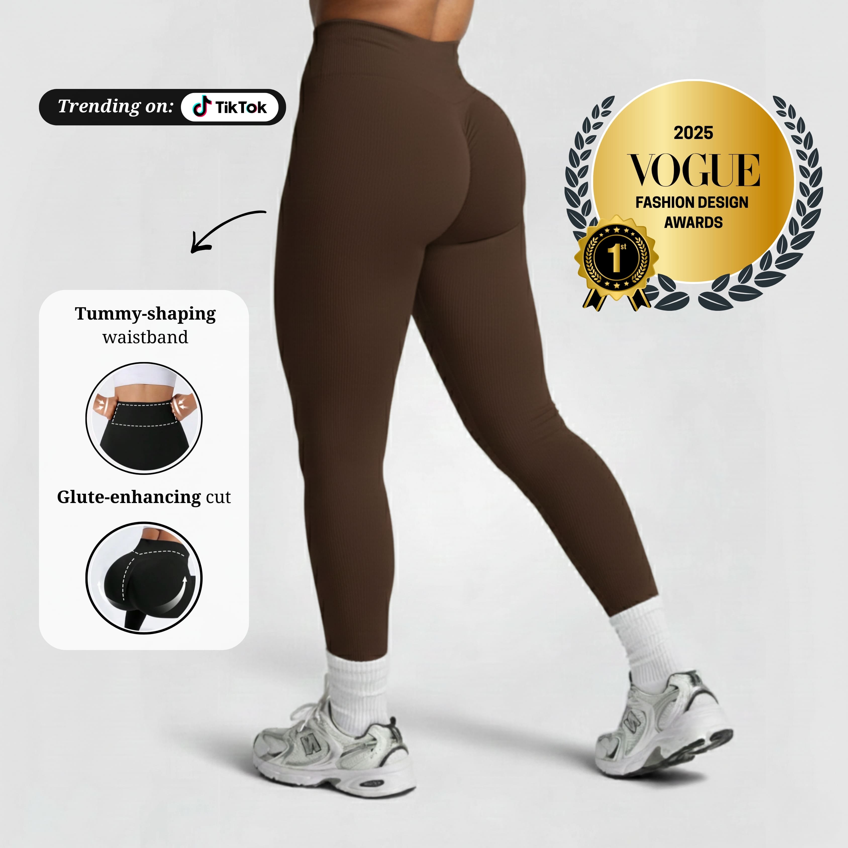 AIMEA Sculpt Leggings - Mocha