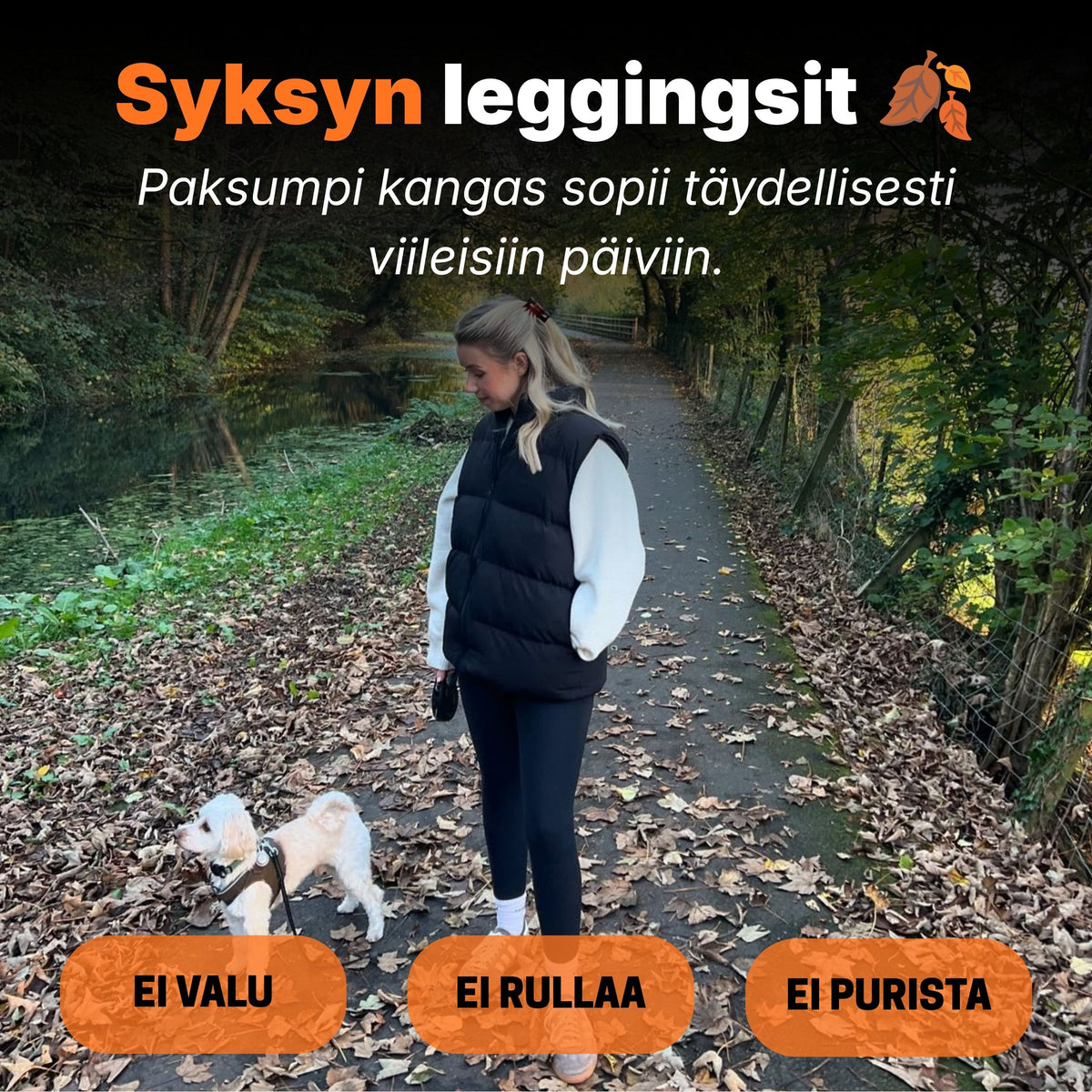CoreHold™ Sculpt Leggings — hoikentava ilman dieettiä