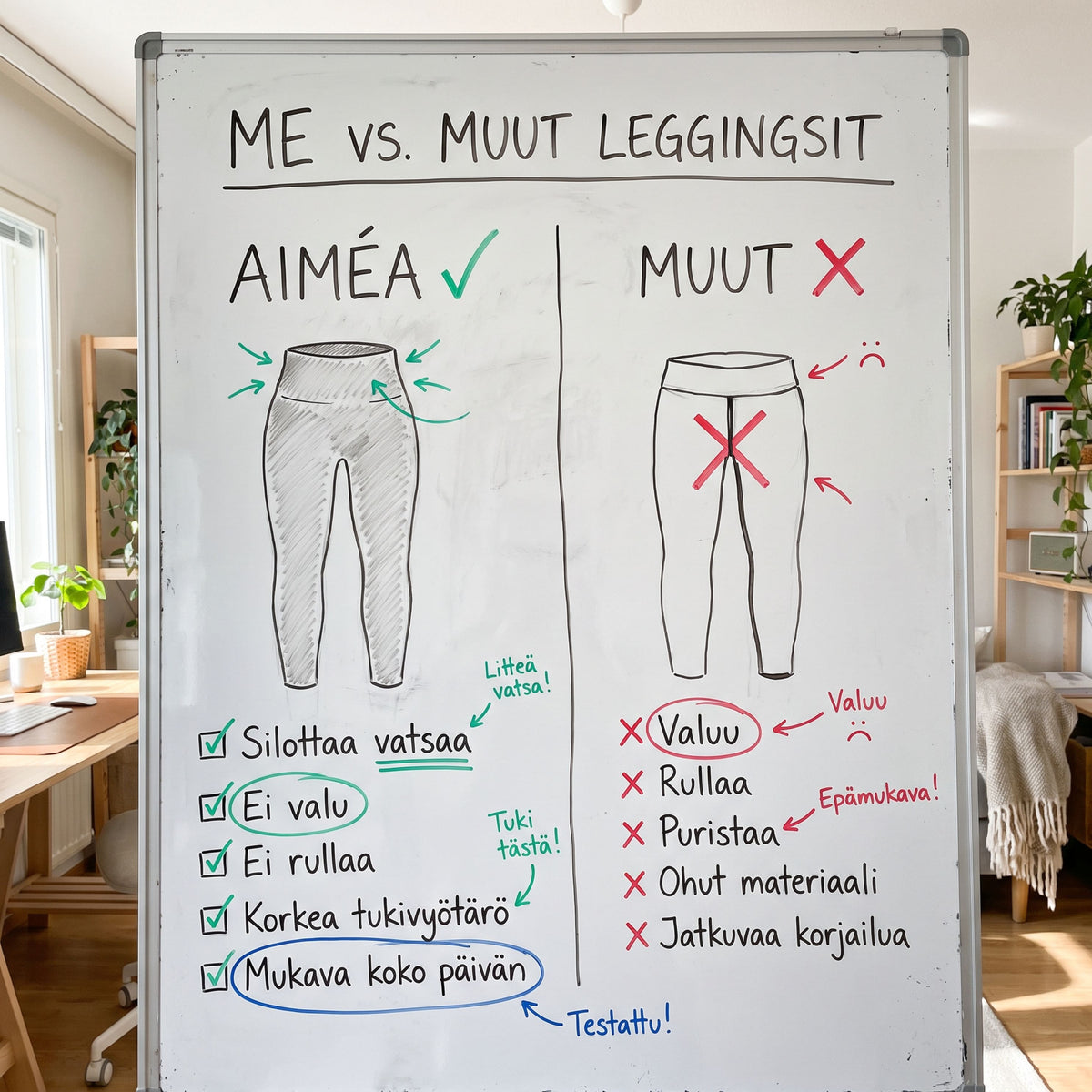 CoreHold™ Sculpt Leggings — hoikentava ilman dieettiä