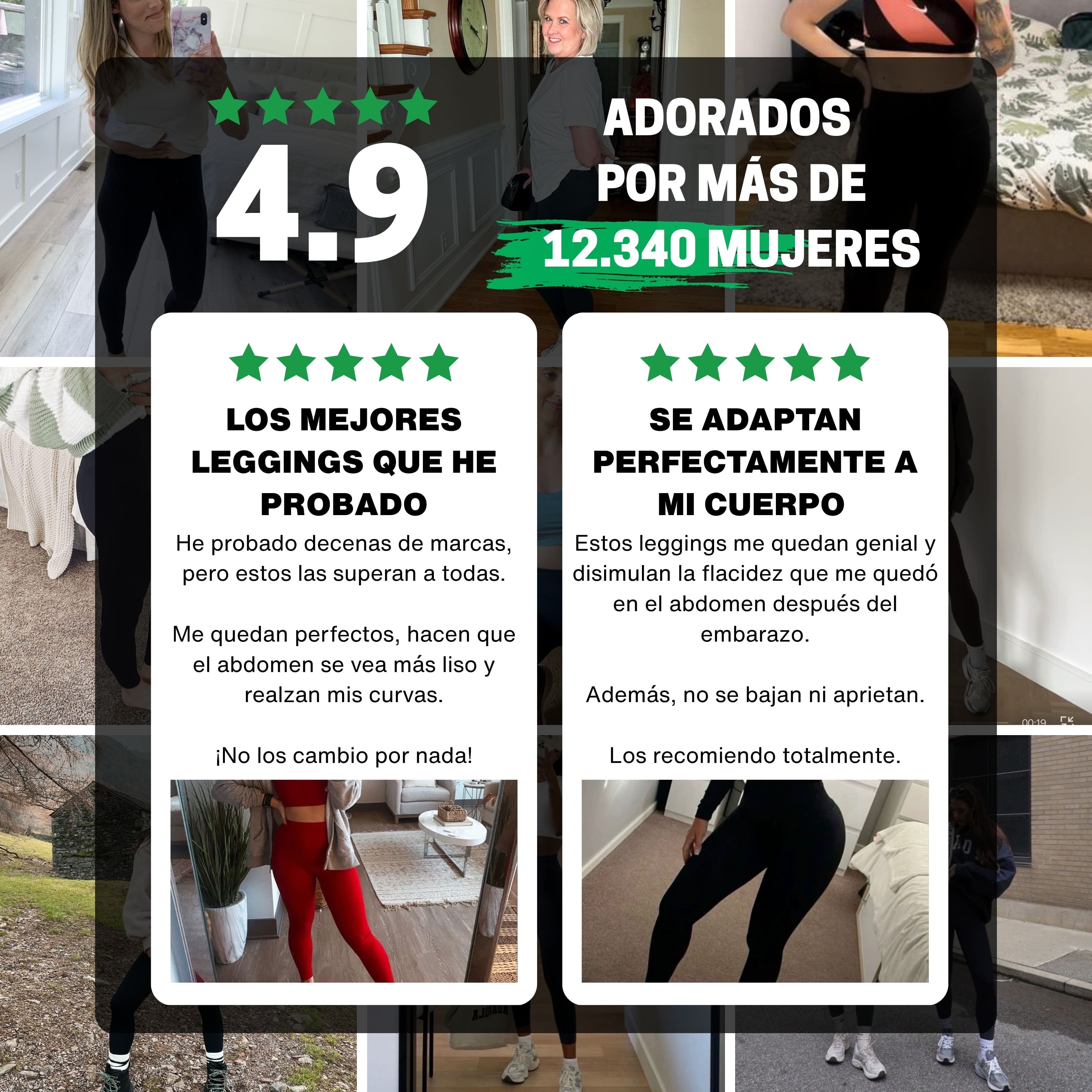 CoreHold™ Sculpt Leggings — efecto adelgazante sin dietas