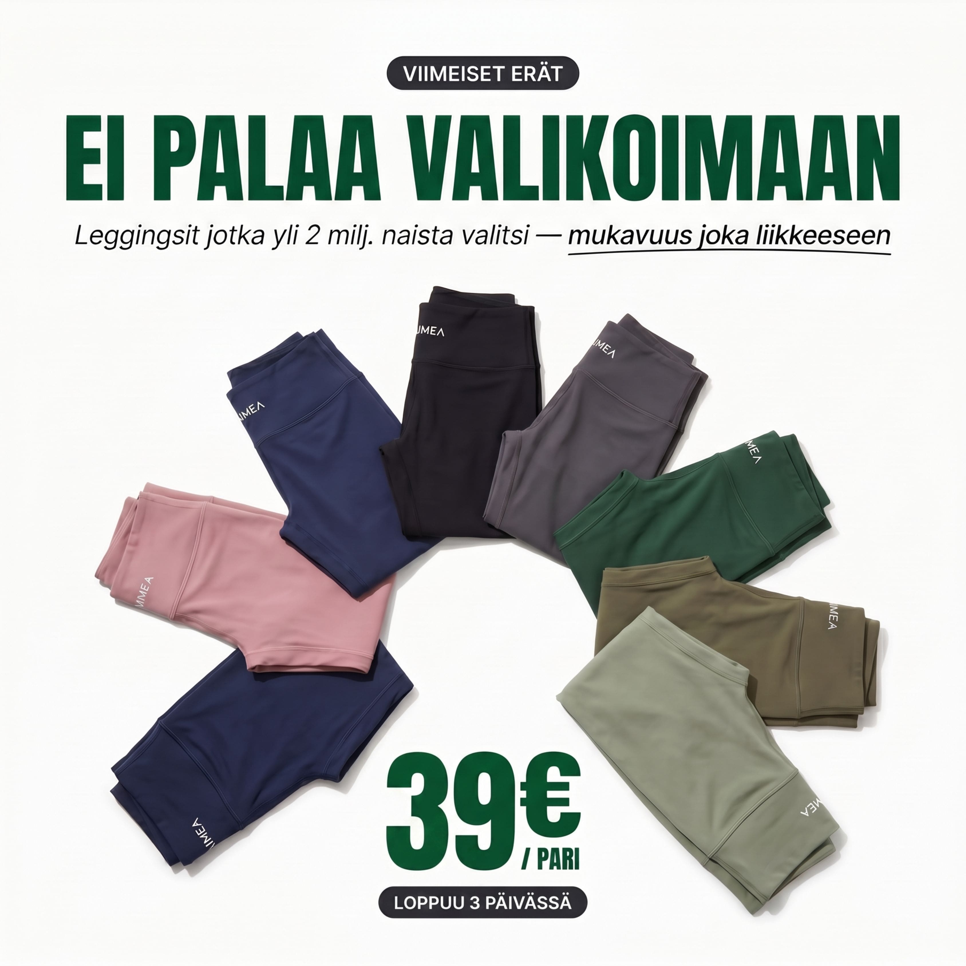 CoreHold™ Sculpt Leggings — hoikentava ilman dieettiä